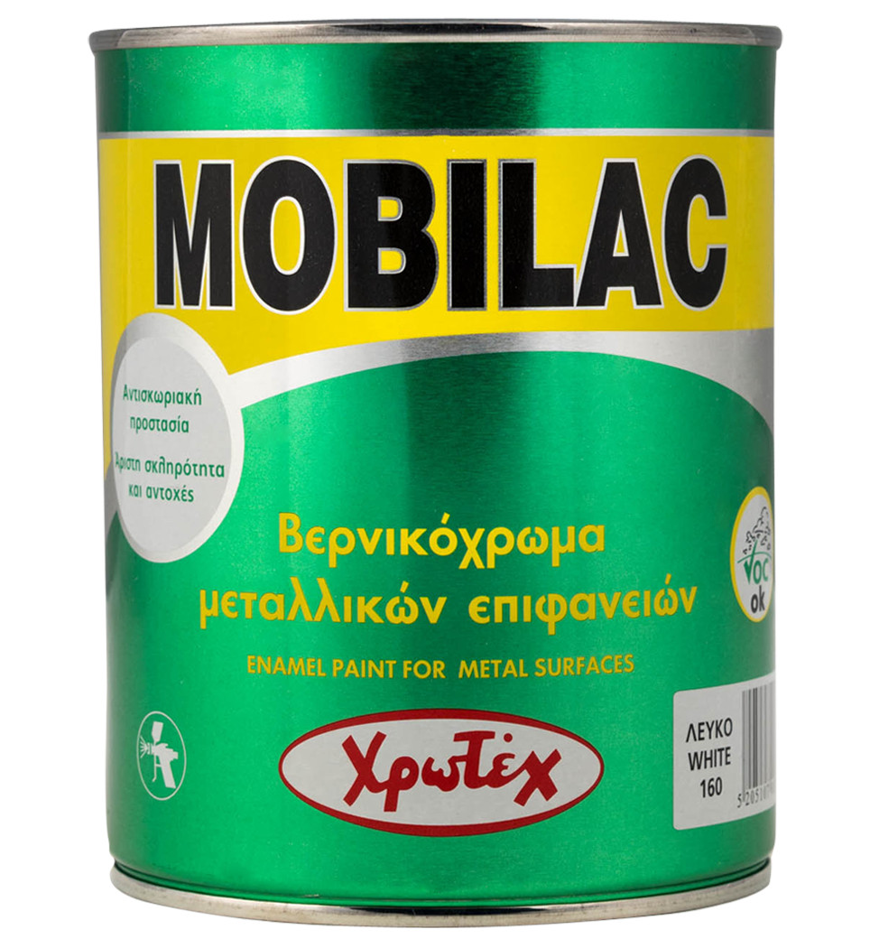 ΧΡΩΤΕX MOBILAC ΒΕΡΝΙΚΟΧΡΩΜΑ ΜΕΤΑΛΛΙΚΩΝ ΕΠΙΦΑΝΕΙΩΝ -113- 750ml 