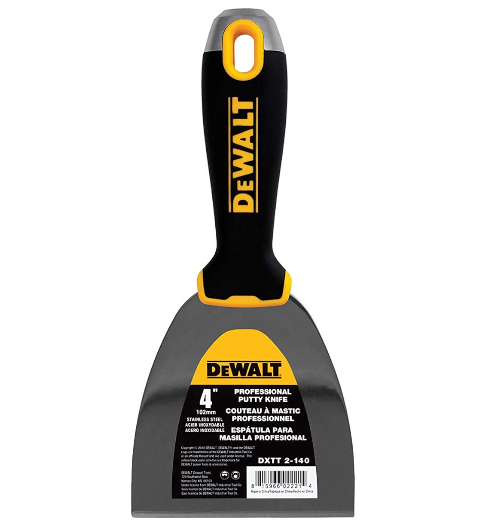 DEWALT ΣΠΑΤΟΥΛΑ ΣΤΟΚΟΥ ΜΕ ΕΛΑΣΤΙΚΗ ΛΑΒΗ 102mm 