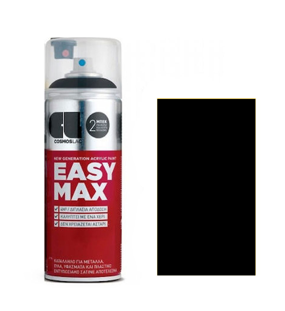 COSMOS LAC EASY MAX BLACK 603 400ml