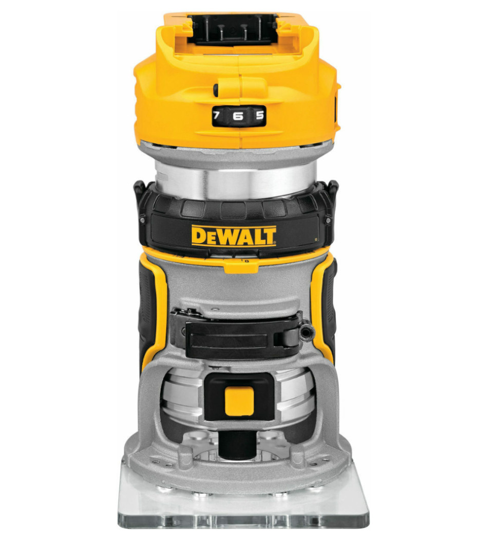 DEWALT ΡΟΥΤΕΡ ΠΕΡΙΘΩΡΙΩΝ BRUSHLESS SOLO 18V XR 1/4 ΚΑΙ 8mm DCW600N