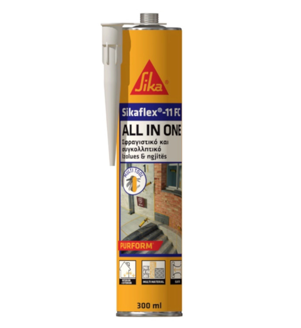 SIKA - SIKAFLEX 11 FC PURFORM ΣΦΡΑΓΙΣΤΙΚΗ ΣΙΛΙΚΟΝΗ ΛΕΥΚΗ 300 ml