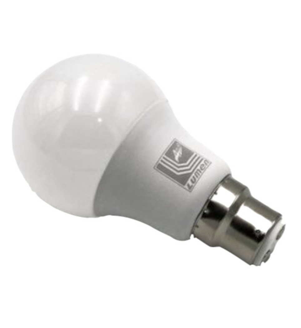 LUMEN LED ΛΑΜΠΑ ΑΧΛΑΔΙ B22 8W 230V ΛΕΥΚΟ 4000Κ