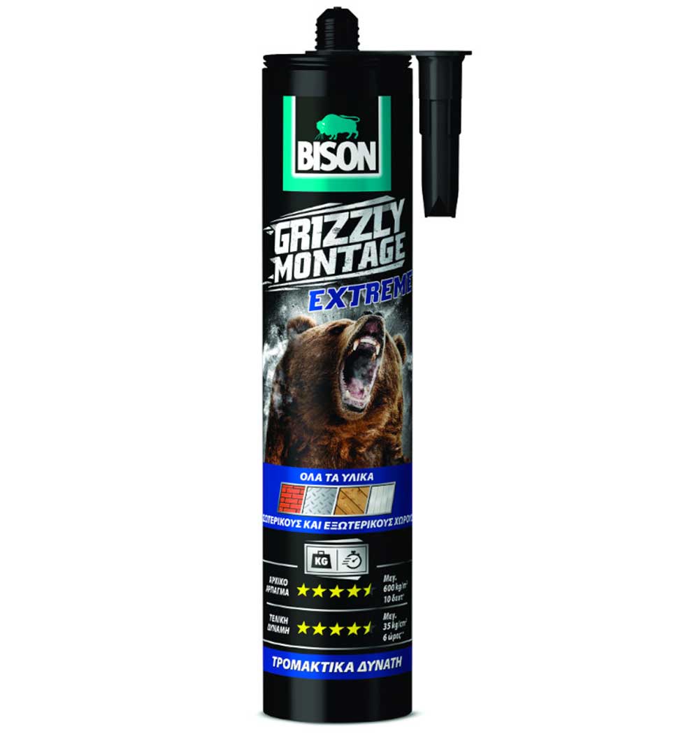 BISON GRIZZLY MONTAGE EXTREME WHITE 435gr