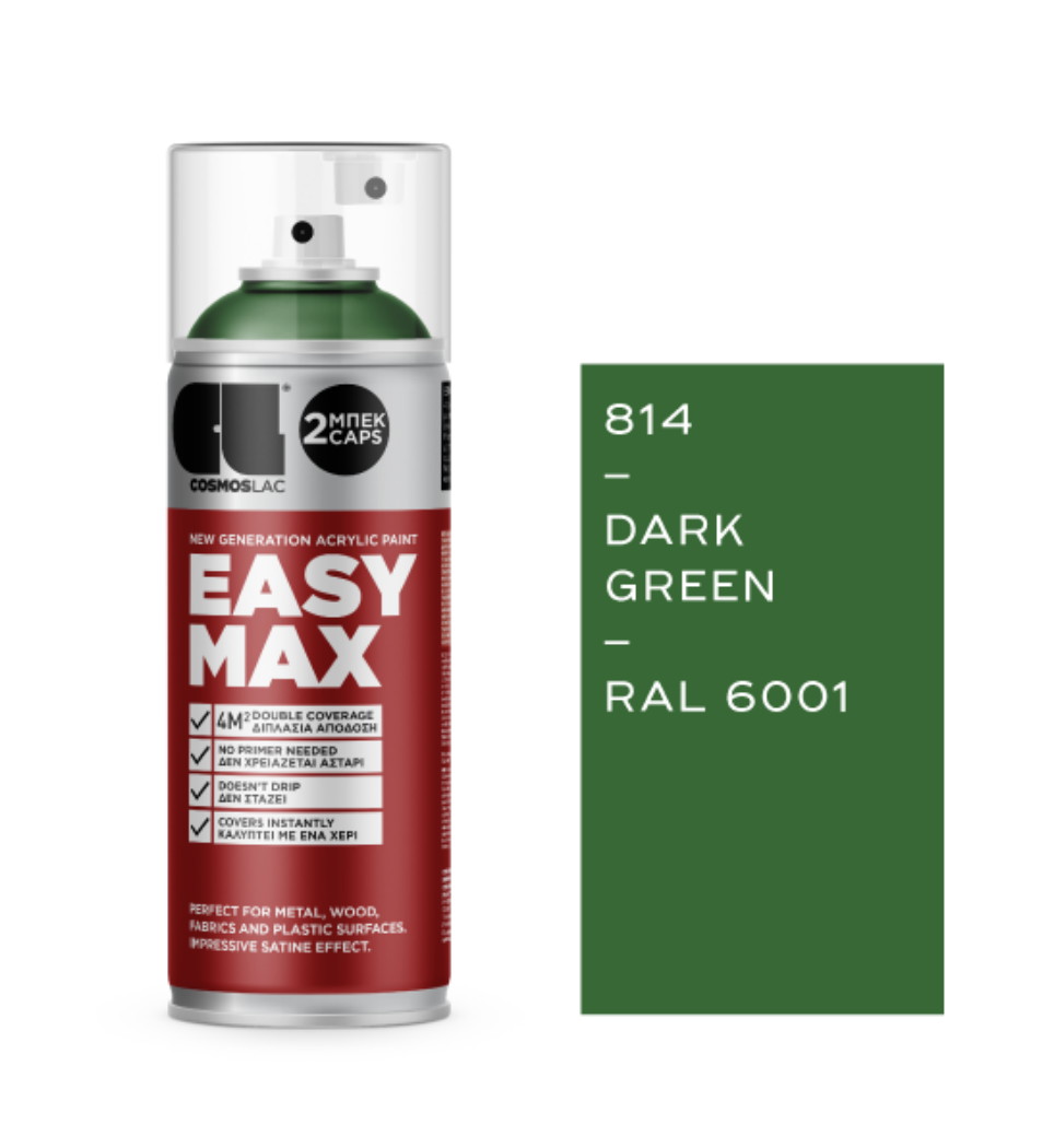 COSMOS LAC EASY MAX DARK GREEN  814 400ml
