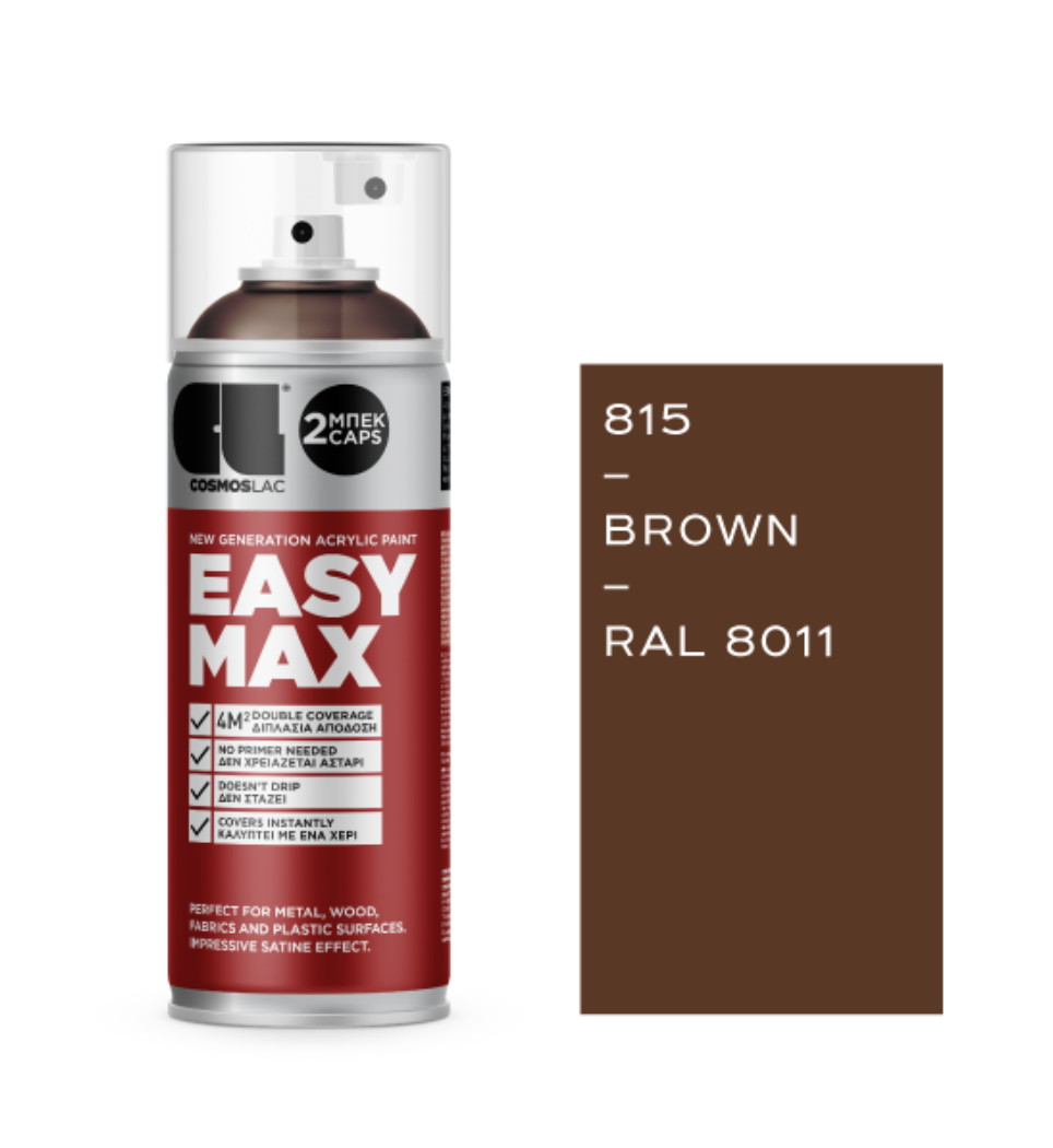 COSMOS LAC EASY MAX BROWN  815 400ml