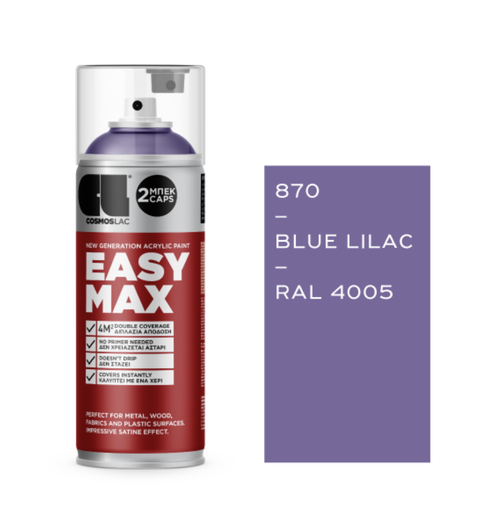 COSMOS LAC EASY MAX BLUE LILAC  870 400ml