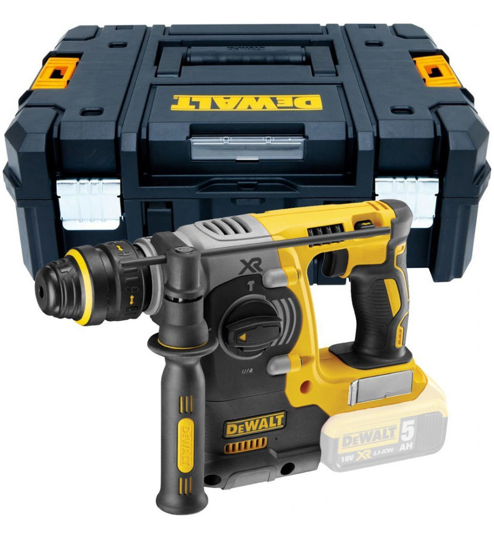 DEWALT ΠΙΣΤΟΛΕΤΟ BRUSHLESS SOLO SDS-PLUS XR LI-ION 24mm 2.1J 3 ΛΕΙΤΟΥΡΓΙΩΝ DCH273NT