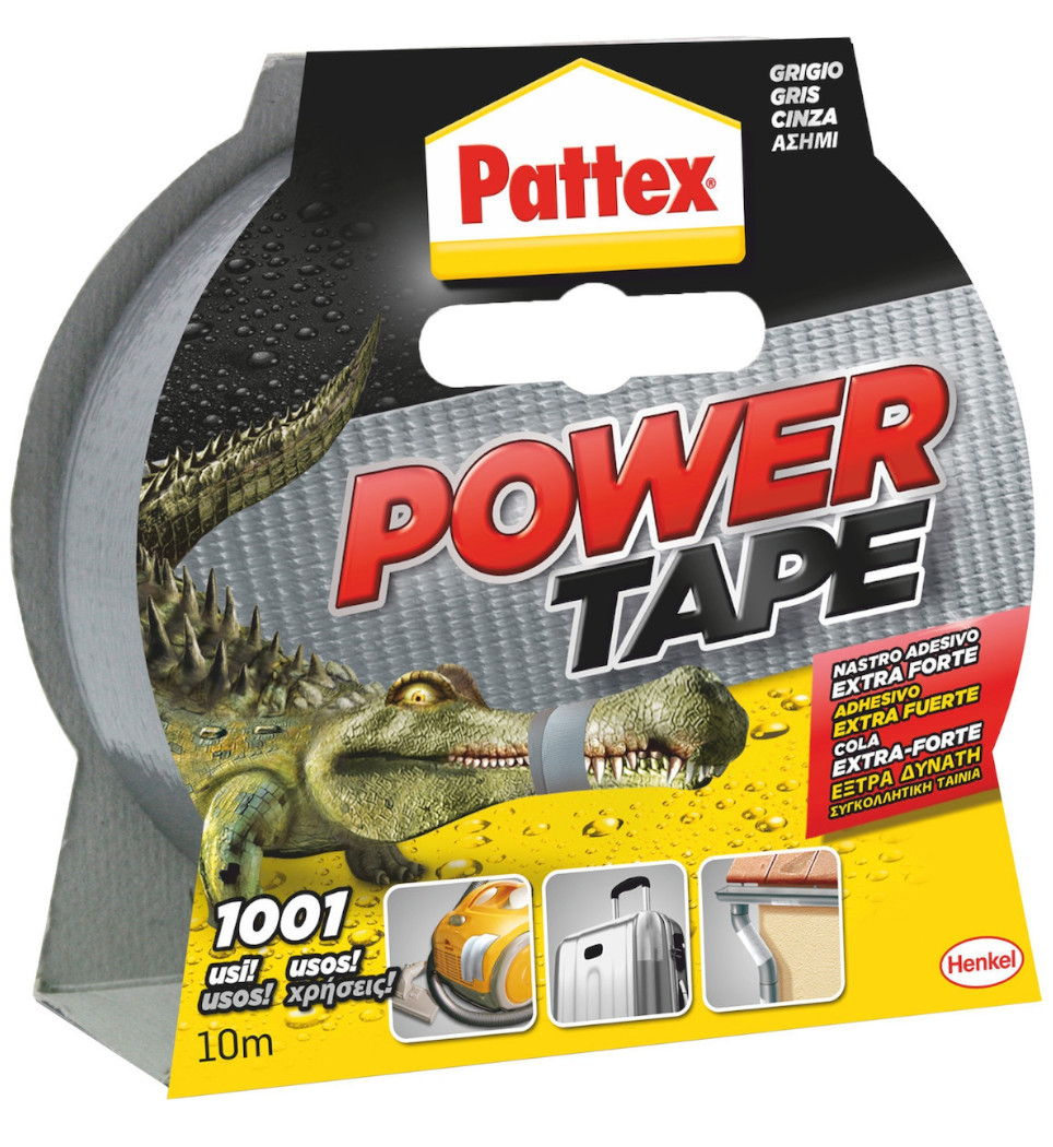 PATTEX POWER TAPE-ΤΑΙΝΙΑ ΥΦΑΣΜΑΤΙΝΗ ΥΨΗΛΗΣ ΠΟΙΟΤΗΤΑΣ ΑΗΜΙ 10m