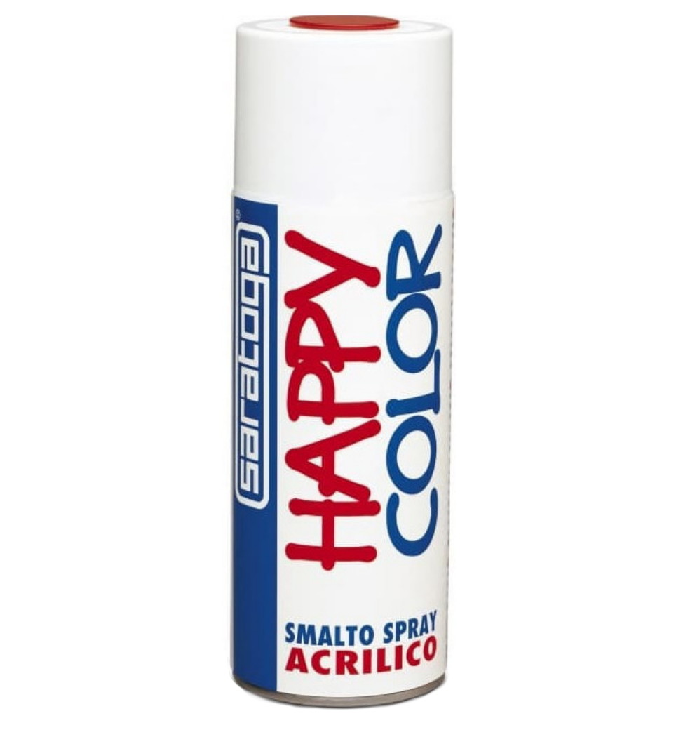 SARATOGA HAPPY COLOR ΣΠΡΕΙ ΒΑΦΗΣ ZINK GREY 400ml