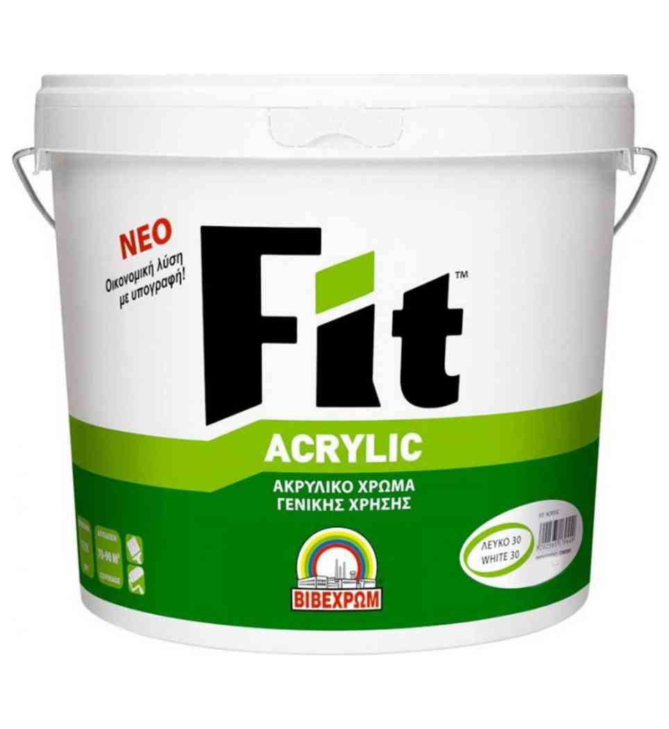 VIVECHROM FIT ACRYLIC 30 WHITE 3L