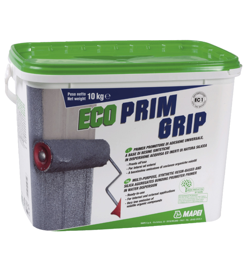 MAPEI ECO PRIM GRIP ΒΕΛΤΙΩΤΙΚΟ ΠΡΟΣΦΥΣΗΣ ΓΚΡΙ 10kg