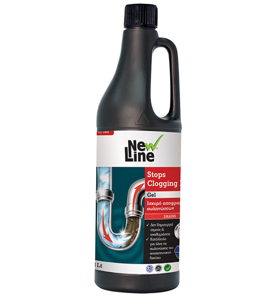NEWLINE ΑΠΟΦΡΑΚΤΙΚΟ ΚΑΙ ΚΑΘΑΡΙΣΤΙΚΟ ΥΓΡΟ ΣΩΛΗΝΩΣΕΩΝ ΑΠΟΧΕΤΕΥΤΙΚΟΥ ΔΙΚΤΥΟΥ 1LT (90134)