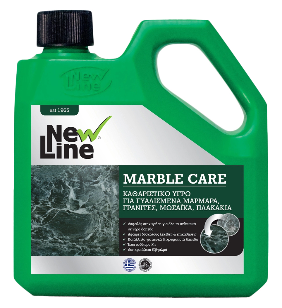 NEWLINE ΚΑΘΑΡΙΣΤΙΚΟ ΥΓΡΟ ΓΙΑ ΓΥΑΛΙΣΜEΝΑ ΜAΡΜΑΡΑ, ΓΡΑΝΙΤΕΣ, ΜΩΣΑΪΚA, ΠΛΑΚAΚΙΑ 1LT (90261)