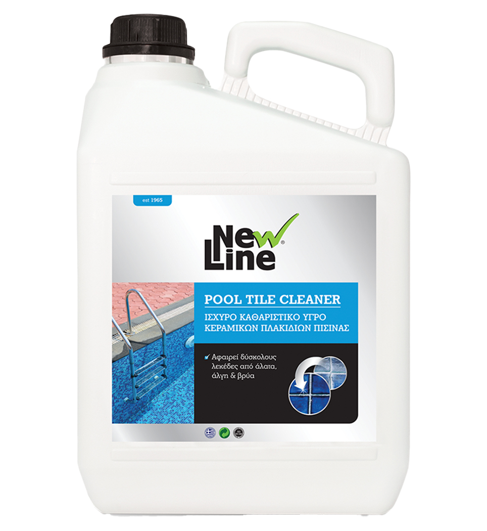 NEWLINE ΙΣΧΥΡΟ ΚΑΘΑΡΙΣΤΙΚΟ ΥΓΡΟ ΠΛΑΚΙΔΙΩΝ ΚΑΙ ΣΚΛΗΡΩΝ ΕΠΙΦΑΝΕΙΩΝ ΠΙΣΙΝΑΣ 5LT (90654)