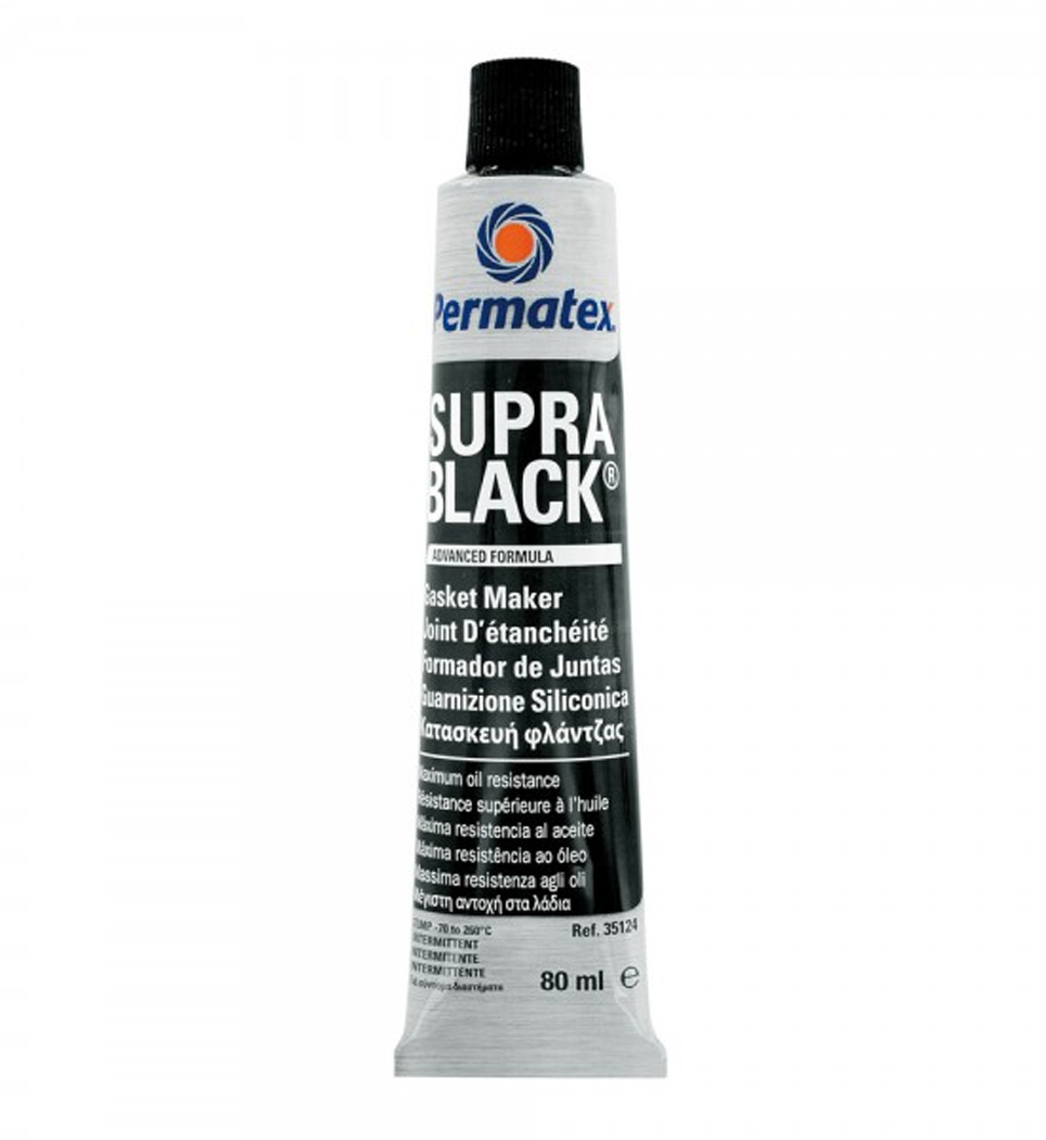 PERMATEX SUPRA BLACK ΦΛΑΝΤΖΟΚΟΛΛΑ ΜΑΥΡΗ 80ml (35124)
